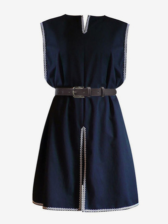 ブルー コーヒーブラウンヴィンテージトップレトロ中世メンズレトロナイトチュニックラウンドカラーローブバトルウォリアーコスチューム バーガンディ