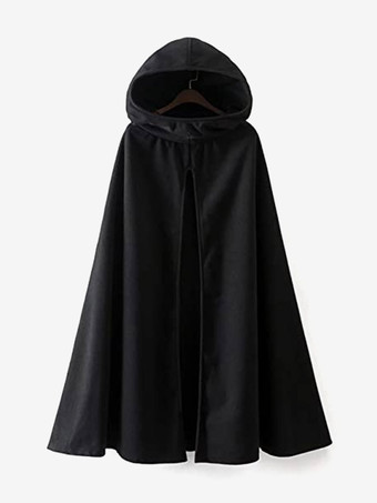 ブラック コーヒーブラウンヴィンテージレトロ中世マントハロウィン海賊ウィザードデスカーディガンマント戦士マント