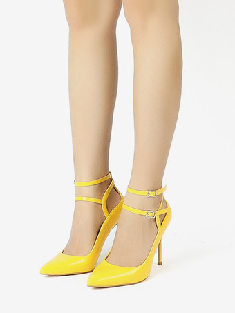 Décolleté da donna con cinturino alla caviglia con fibbia e punta a punta