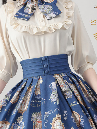 Jupes Lolita fleurie imprimé floral classique Lolita SK