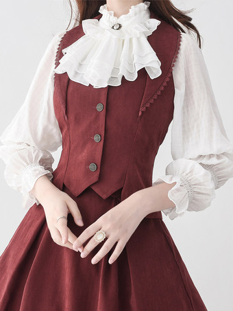 スウィートロリータSK ブルーフリルロリータスカート