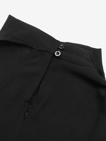 ホルタードレス ノースリーブ ベルト付き カットアウト 非対称 カジュアル ショートドレス