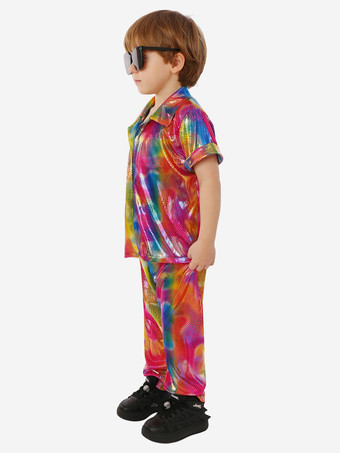 コスチューム ホリデーグッズ ホリデーコスチューム クリスマス パンク レッド ポリエステル繊維