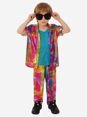 コスチューム ホリデーグッズ ホリデーコスチューム クリスマス パンク レッド ポリエステル繊維