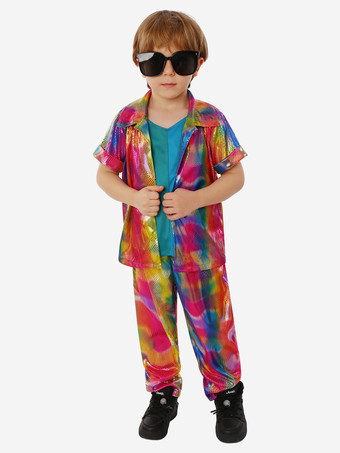 コスチューム ホリデーグッズ ホリデーコスチューム クリスマス パンク レッド ポリエステル繊維