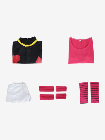 コスチューム ホリデーグッズ ホリデーコスチューム ハロウィン レッド ポリエステルファイバー