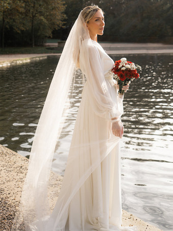 Wedding Veils One-Tier Tulle Classic Bridal Veils