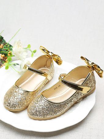 Gold dress shoes hot sale for girls