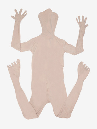 肌色セクシーな全身タイツスーツ 全身ストレッチモダールコスチューム