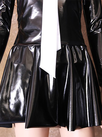 セクシーなスクールガールドレスセーラーコスチュームパフォーマンスキャットスーツ