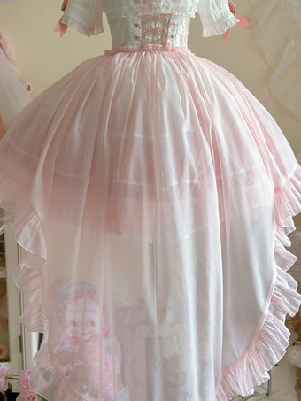 スイートロリータドレス シフォンノースリーブスイートロリータドレス