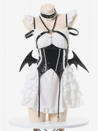 ブラック セクシー全身タイツ ハロウィン セクシーな全身タイツコスチューム レディース PVCレザー 魔女 悪魔スーツ セクシーランジェリー メイド服