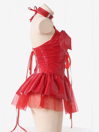 セクシー全身タイツ ハロウィン セクシーな全身タイツコスチューム女性用小悪魔ショートスカートホットガールタイツユニフォームキャットスーツ