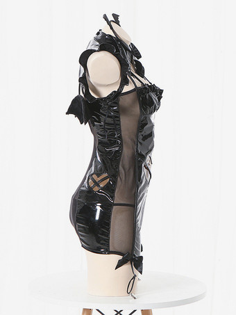 セクシー全身タイツ ハロウィン セクシーな全身タイツコスチューム 女性用 魔女 悪魔スーツ セクシーランジェリー メイド服