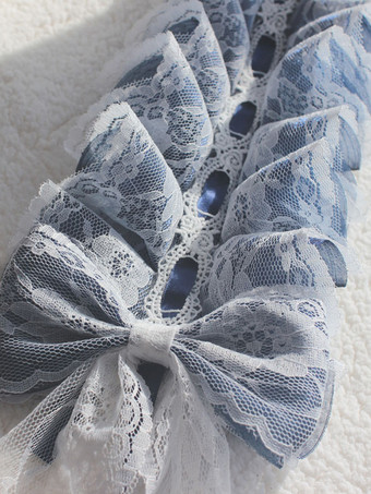 スウィートロリータアクセサリー ダークネイビー フリルアクセサリー レース その他