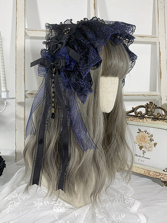 ゴスロリアクセサリー ブラックフリルレースアクセサリー その他