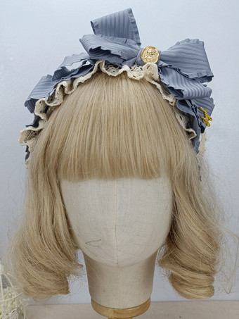 スレートグレー スウィートロリータ アクセサリー カメオ ピンク フリル リボン 帽子 その他