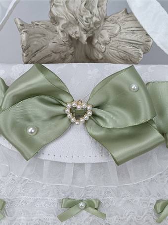 ロココスタイルロリータハンドバッグカメオピンクPUレザーチェーンフリルリボンハンドバッグロリータアクセサリー