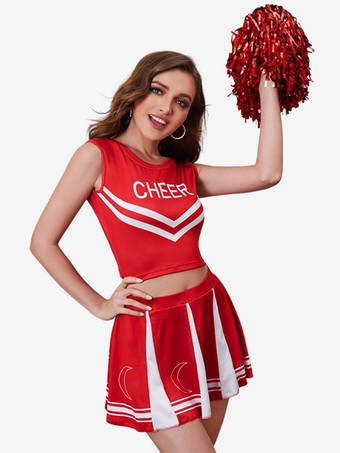 チアリーダーコスチューム レディース ブルートップスカート