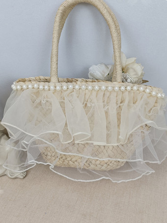 スイートロリータバッグアプリコットスパンコールハンドバッグロリータアクセサリー