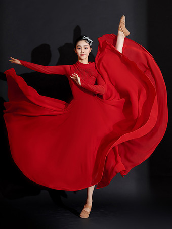 レッド 大人の中国衣装白アジアポリエステルセットドレスホリデーコスチューム