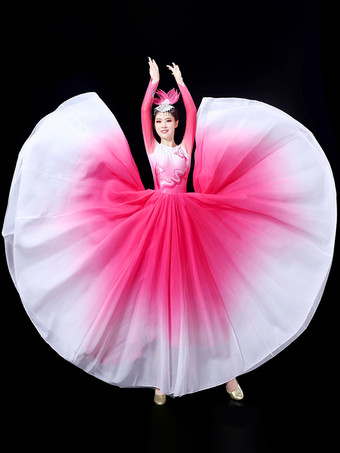 ローズレッド大人の中国の衣装ローズアジアンラインストーンポリエステルセットドレスホリデーコスチューム