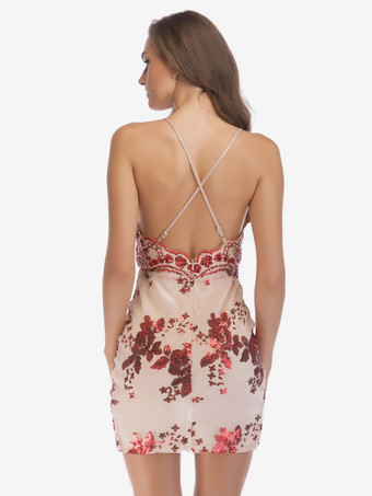 セクシークラブドレスバックレスプランジスリット超セクシードレス