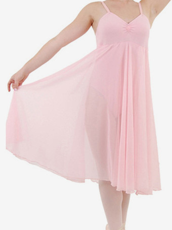 RoseRobe de Ballet rose femmes ensemble de robe en Polyester vêtements de danse