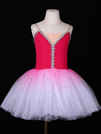 ローズレッドバレエドレス ディープブルー 女の子 大人用 バレリーナ スパンコール レース レース ポリエステル ドレスセット ダンスウェア