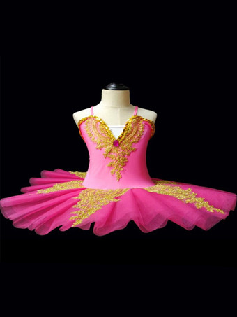 ローズレッドバレエ ダンス衣装 ブルー 女の子 子供 バレリーナ ラインストーン レース レース ポリエステル ドレス セット パフォーマンスウェア