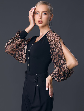 ラテンダンスドレス黒人女の子の整形ジャンプスーツセクシーなポリエステルダンス衣装