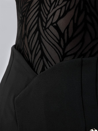 ラテンダンスドレス黒人女の子のセクシーなポリエステルパンツダンス衣装