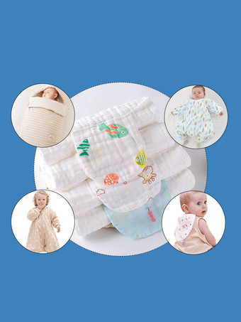 4層ベビー汗取りコットンスウェットタオル