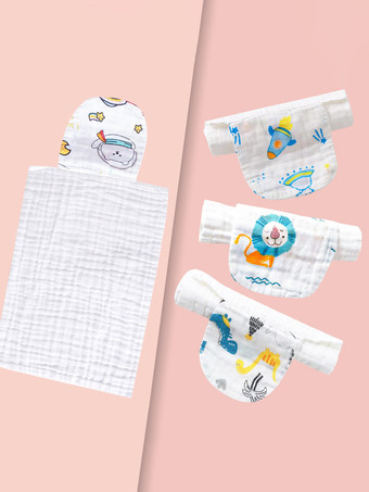 子供用6層ソフトコットンスウェットタオル