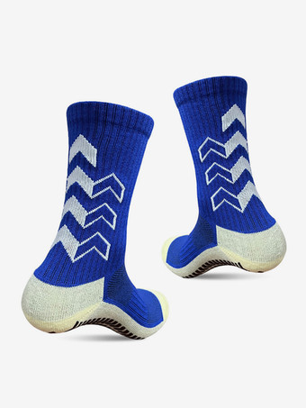 ブルー バスケットボール スポーツソックス 3足セット