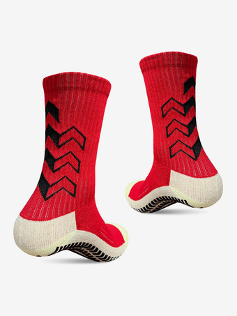 レッド バスケットボール スポーツソックス 3足セット