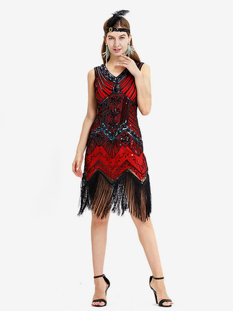 グリーンレトロコスチューム女性のラインストーンフリンジマリーアントワネット衣装ポリエステルセットドレスアクセサリーレトロ仮面舞踏会夜会服 バーガンディ