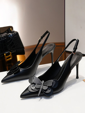 レディース ハイヒール スティレットヒール パンプス PU レザー