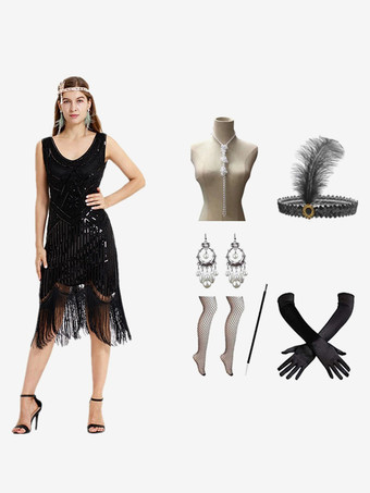 ブラック ブルゴーニュ レトロ コスチューム スパンコール ポリエステル アクセサリー 女性用 レトロ セット マリー アントワネット コスチューム 18 世紀 コスチューム バーガンディ