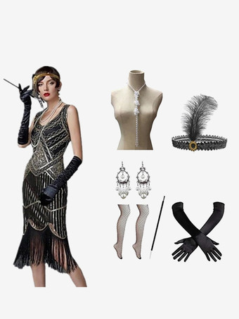 ゴールド ブルゴーニュ レトロ コスチューム スパンコール ポリエステル アクセサリー 女性用 レトロ セット マリー アントワネット コスチューム 18 世紀 コスチューム バーガンディ