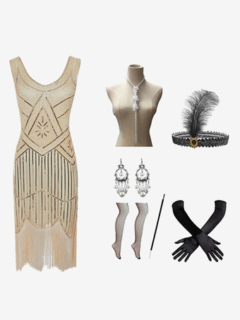 アプリコットブルゴーニュ レトロ コスチューム スパンコール ポリエステル アクセサリー 女性用 レトロ セット マリー アントワネット コスチューム 18 世紀 コスチューム バーガンディ