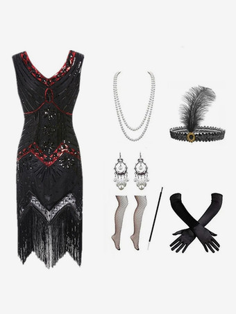 レッド レッドレトロコスチュームフリンジポリエステルマリーアントワネット衣装ドレス女性のレトロセットパーティーウエディングドレス バーガンディ