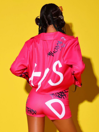 ジャズダンス衣装女の子用ポリエステルオーバーコートダンスウェア