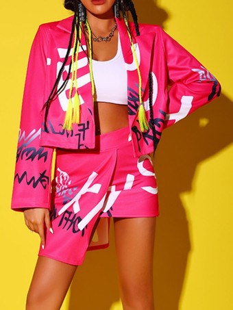 ジャズダンス衣装女の子のポリエステルスカートダンスウェア