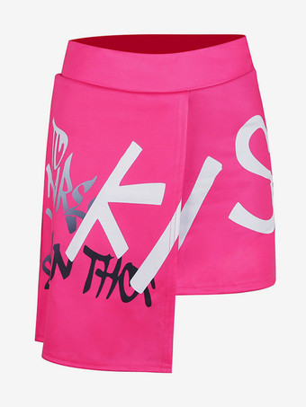 レッド ジャズダンス衣装女の子のポリエステルスカートダンスウェア