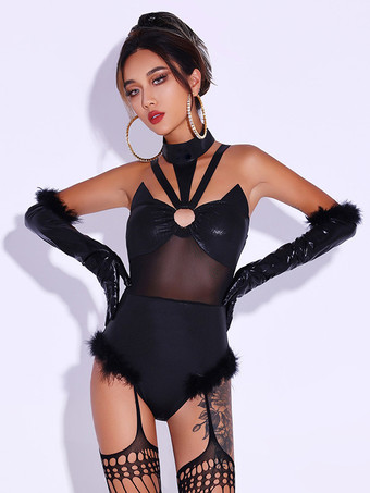 ジャズダンス衣装女の子用ポリエステルダンスウェア