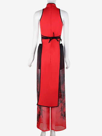 ジャズダンス衣装女性用ポリエステルパンツジャンプスーツダンスウェア