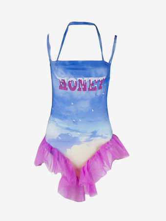 ジャズダンス衣装女の子用ポリエステルジャンプスーツダンスウェア