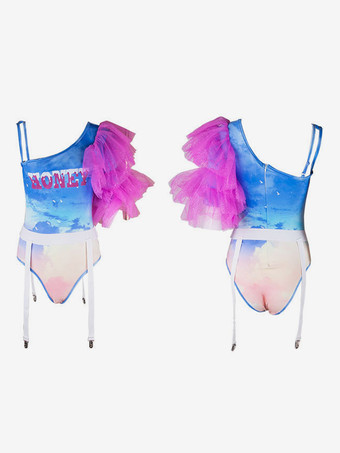 ジャズダンスコスチューム 女の子用ポリエステルダンスウェア