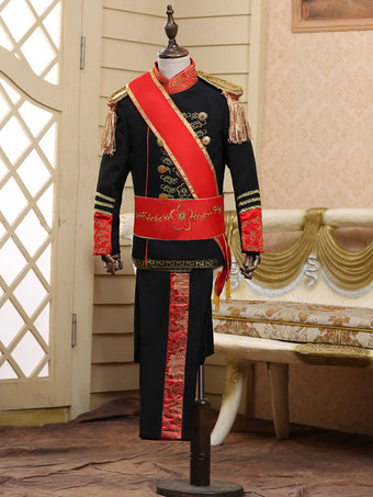 ブラック 子供用ハロウィンコスチューム 子供用レトロパレスコスチューム